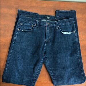 Lucky Brand Men's Dark Blue Skinny Jeans